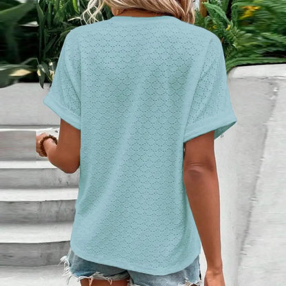 Summer V-Neck Shirt